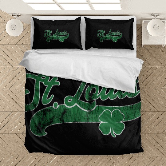 St Louis Shamrock St Patrick'S Day Saint Paddy'S Bedding Sets