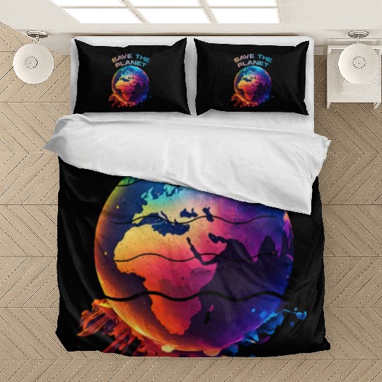 Save the Planet Nature Environment Earth Bedding Sets