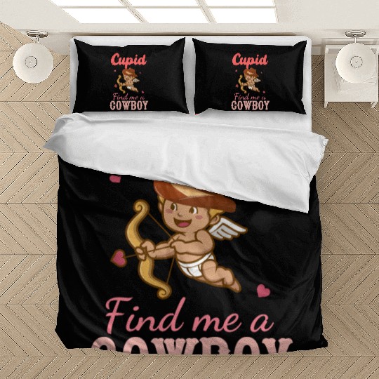 Cupid Find Me A Cowboy Bedding Sets