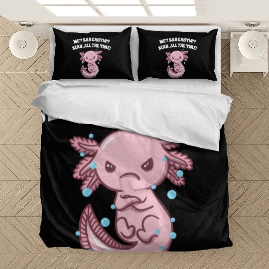Me Sarcastic Yeah All the Time Funny Nerd Humor We Bedding Sets