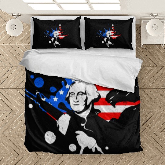 Merica George Washington Independence Day Bedding Sets