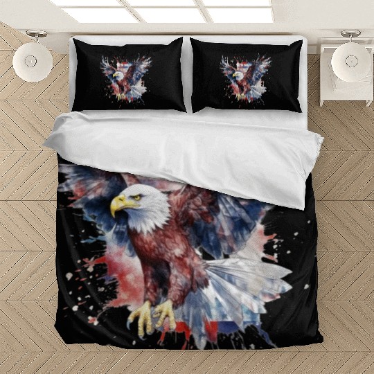 Eagle 4Th July Independent Day Bedding Sets