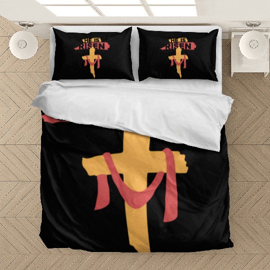 He Is Risen Christian Easter Bedding Sets
