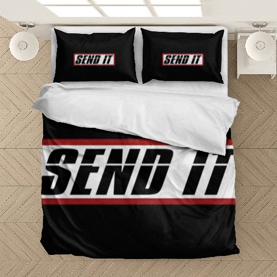 Send It Dirt Bike Bmx Offroad Bedding Sets