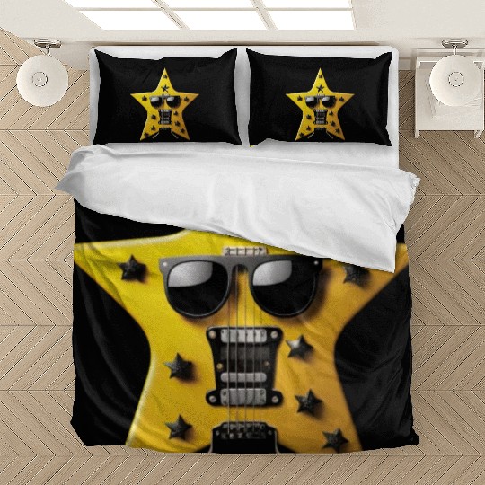 Rock and Roll Royalty The Guitar of a Star Bedding Sets