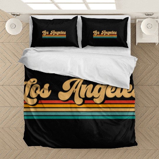 Retro Los Angeles Bedding Sets