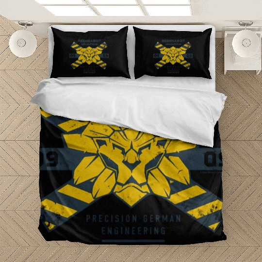 Overwatch 2 Reinhardt Demolitions Icon Logo Bedding Sets