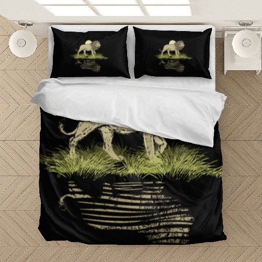Lion Night scene Bedding Sets