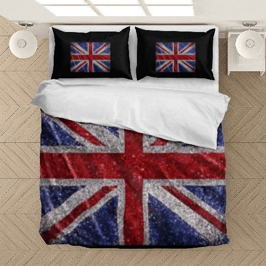 Union Jack Retro British Flag Great Britain UK Bedding Sets