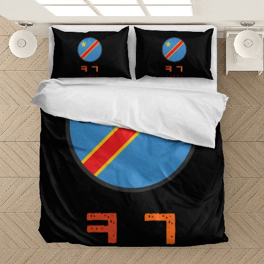 Korean Alphabetdemocratic Republic Of The Congo Fl Bedding Sets