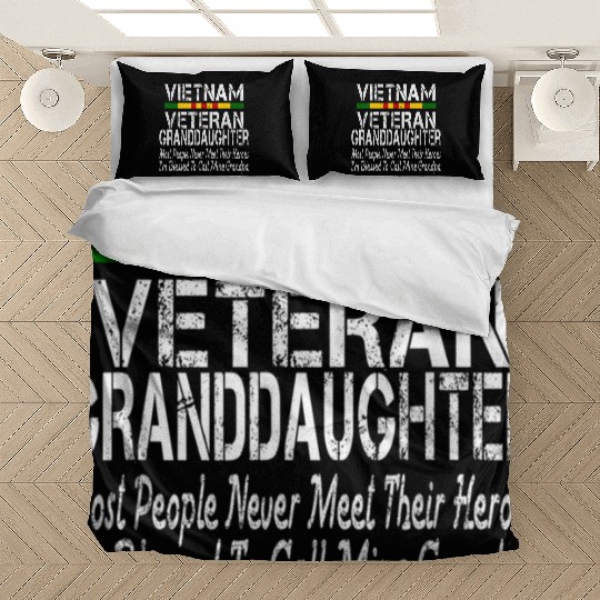 US Army Vietnam Veteran Granddaughter Bedding Sets