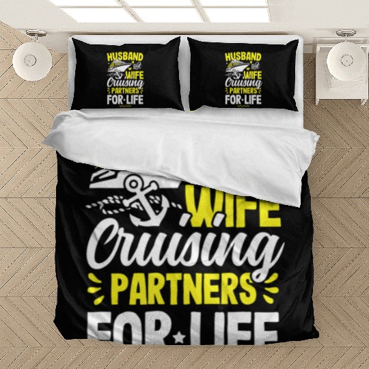 Husband Wife Cruising Partners Life cruise Bedding Sets