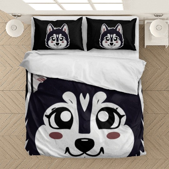 Sweet Husky Dog Dog Lover Puppy Bedding Sets