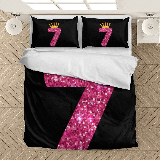 Happy 7Th Party 7 Bday Bedding Sets
