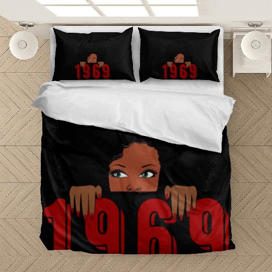 Black Queen Born In 1969 50Th Awesome Bedding Sets