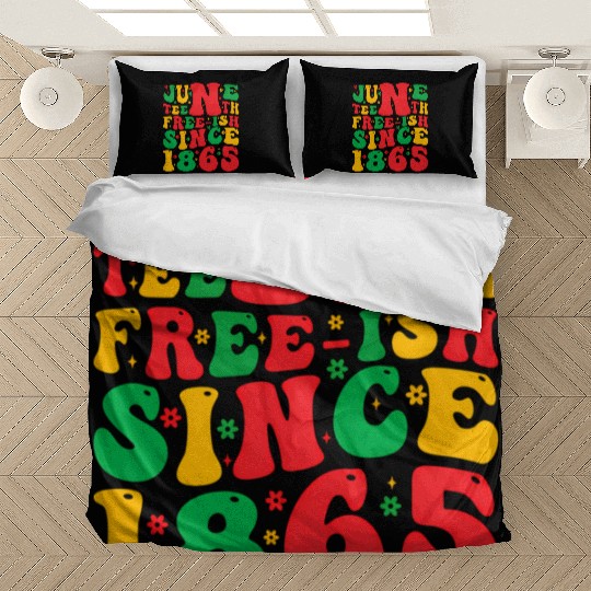 2023 Juneteenth Since 1865 Black African American Bedding Sets
