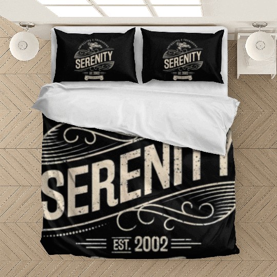 Vintage Serenity Sgling And Transport Firefly Bedding Sets