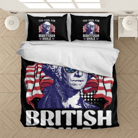 Too cool for British rule George Washington Bedding Sets