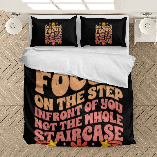 Groovy Daily Reminder Positive Affirmation Bedding Sets