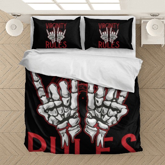 Virginity Rules Nerd Summer Camp Bedding Sets