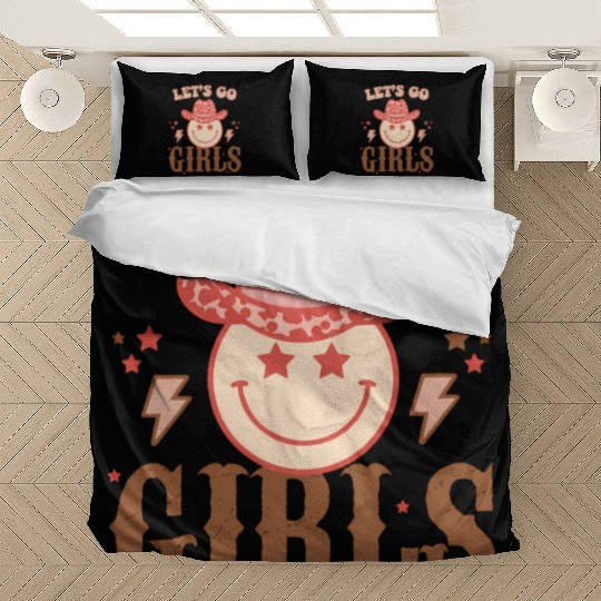 Let'S Go Cowgirl Boot Cory Western Southern Bedding Sets