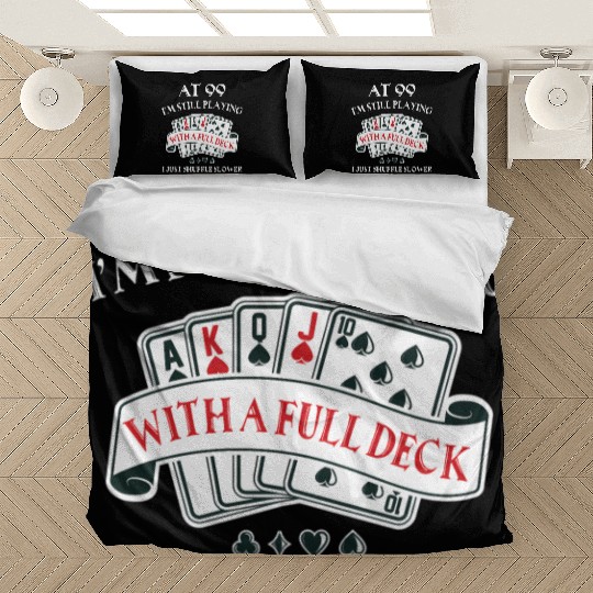 99Th For 99 Playing Cards Bedding Sets