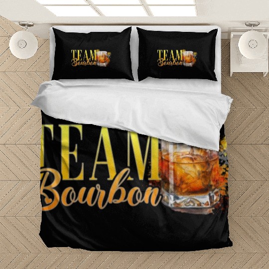 Team Bourbon Stag Party Women Bartender Bedding Sets