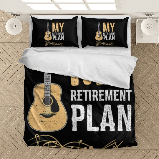 My Retirement Plan Guitar Bedding Sets