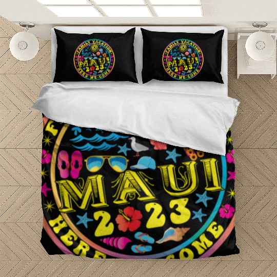 Maui Hawaii 2023 Family Vacation 2023 Summer Bedding Sets