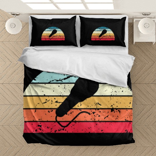 Karaoke Sunset distressed Sunrise Bedding Sets