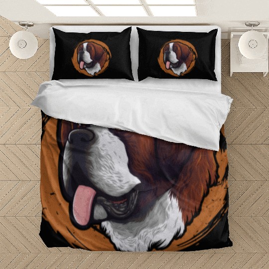 Dog Mom Dogfather Dog Daddy Dog Lover Saint Bedding Sets