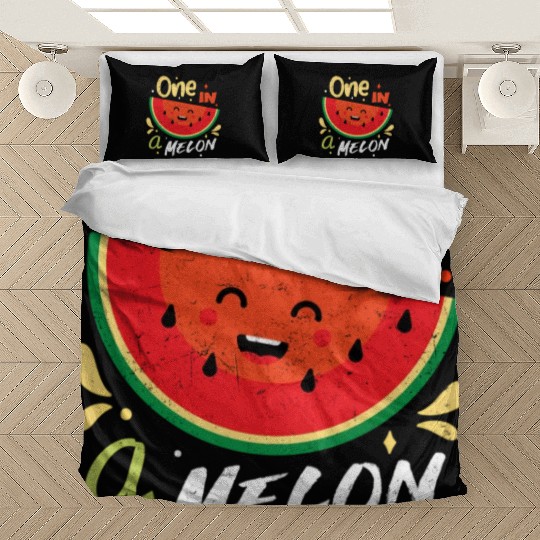 One In A Melon Watermelon Fruitarian Summer Fruit Bedding Sets