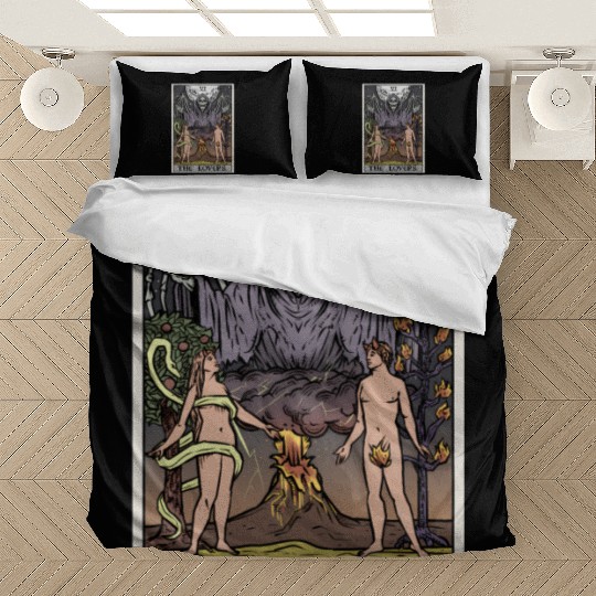 The Tarot Card Halloween Grim Reaper Gothic Horror Bedding Sets