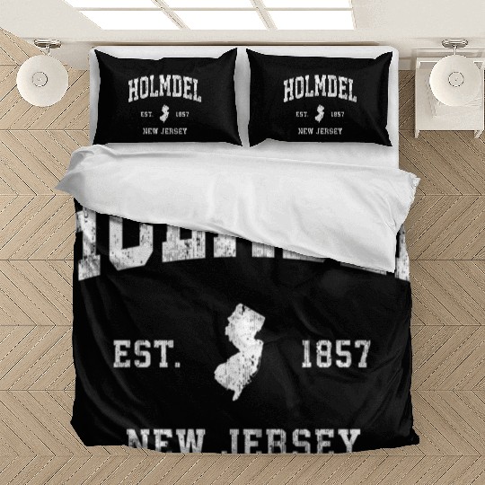 Holmdel New Jersey Nj Athletic Sports Bedding Sets