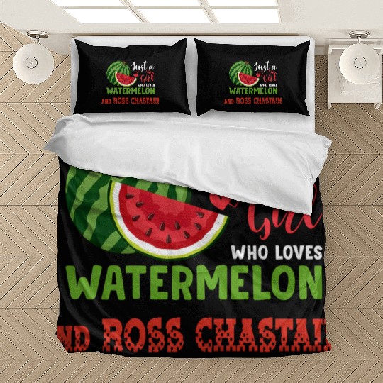 Just A Who Loves Watermelon And Ross Chastain Bedding Sets