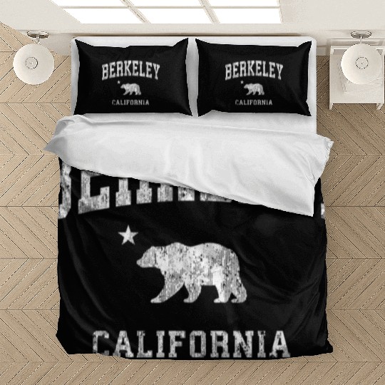 Berkeley California Ca Distressed Sports Bedding Sets