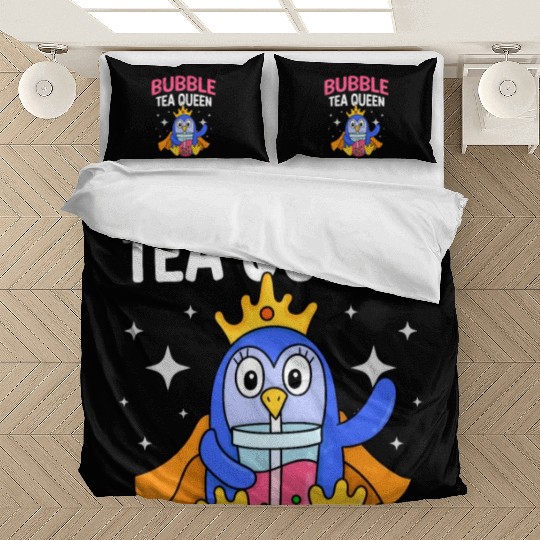 Bubble Tea Queen Boba Tea Drinker Korean Drink Bedding Sets