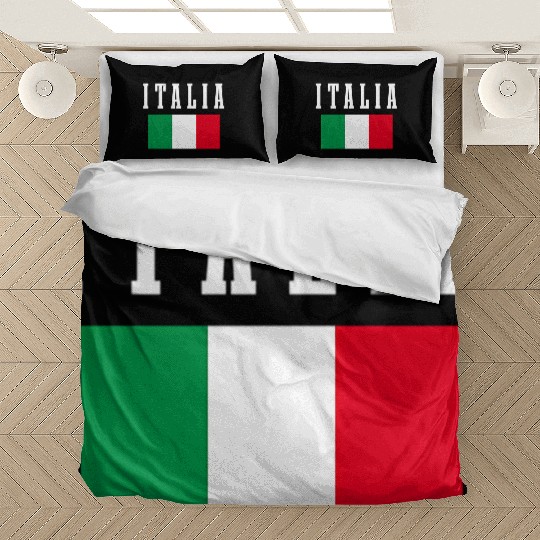 Italia Italian Flag Italy Pride Bedding Sets