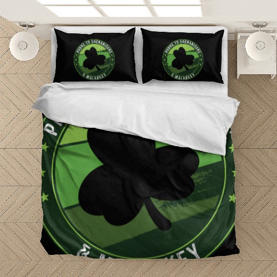 Prone To Shenanigans And Malarkey St Patricks Day Bedding Sets