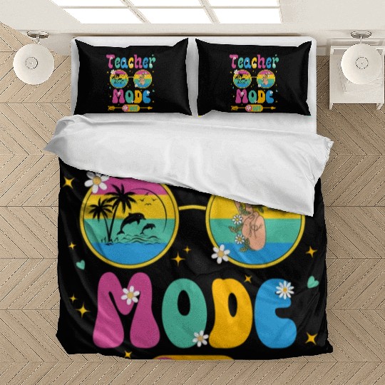 Last Day of School teacher mode off Teacher Bedding Sets