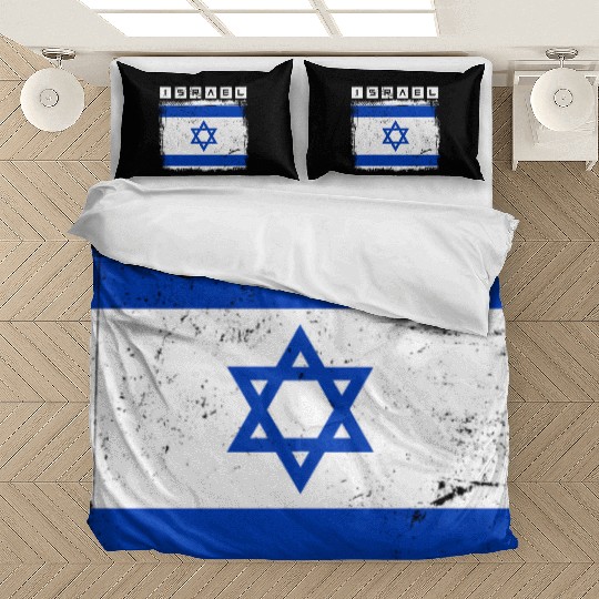 Israel Flag Star Of David Israel Bedding Sets