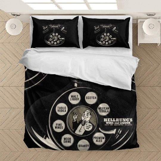 Vintage St. Louis Liquor Store Bedding Sets