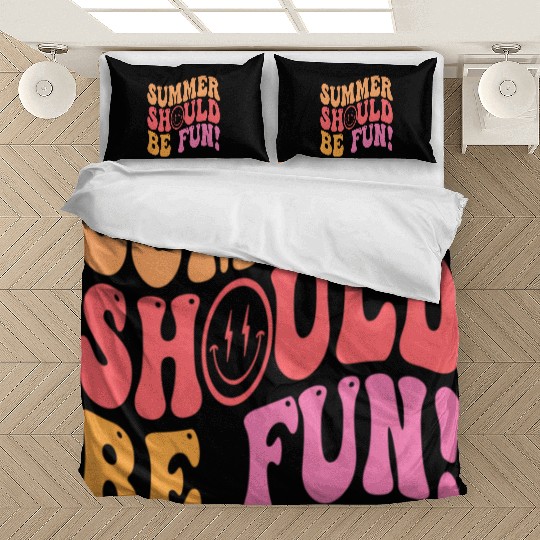 Summer Should Be Fun Aesthetic Bedding Sets