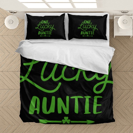 One Lucky Auntie St Patrick'S Day Irish Lucky Aunt Bedding Sets