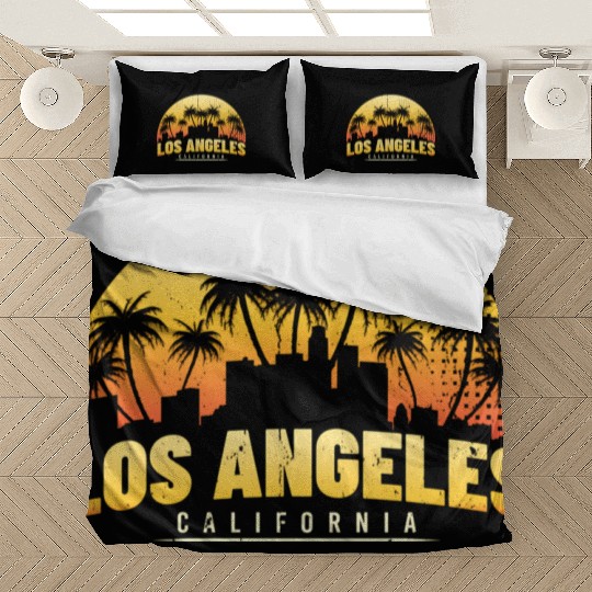 Los Angeles - California - Aestehtic - Bedding Sets
