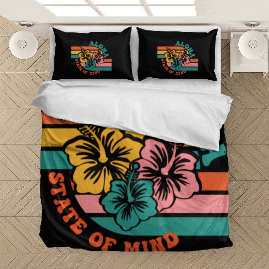 Aloha Hawaiian Islands Hawaii Surf Hibiscus Bedding Sets