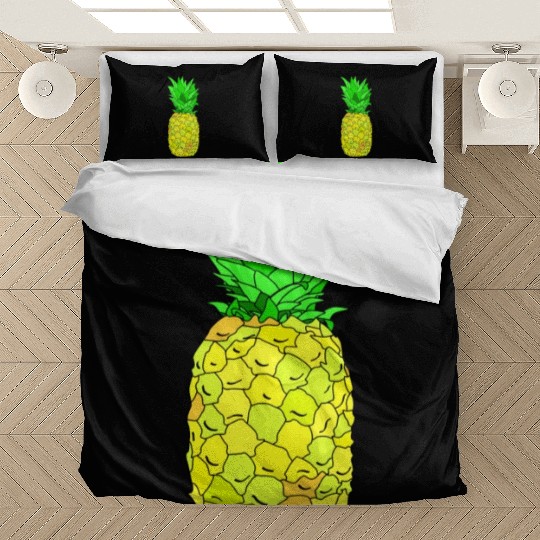 Pineapple Pun Illustration Bedding Sets