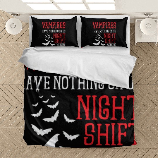 Night Shift Worker Graveyard Duty Bedding Sets
