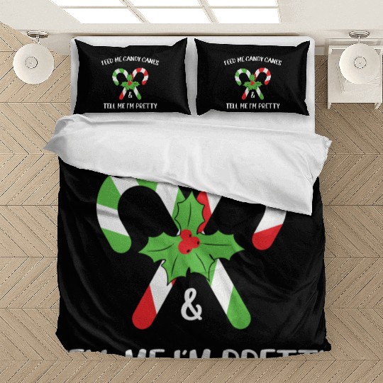 Feed Me Candy Canes And Tell Me Im Pretty Bedding Sets