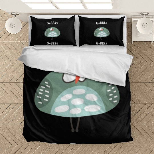 Gobble Gobble Strange Bird Bedding Sets